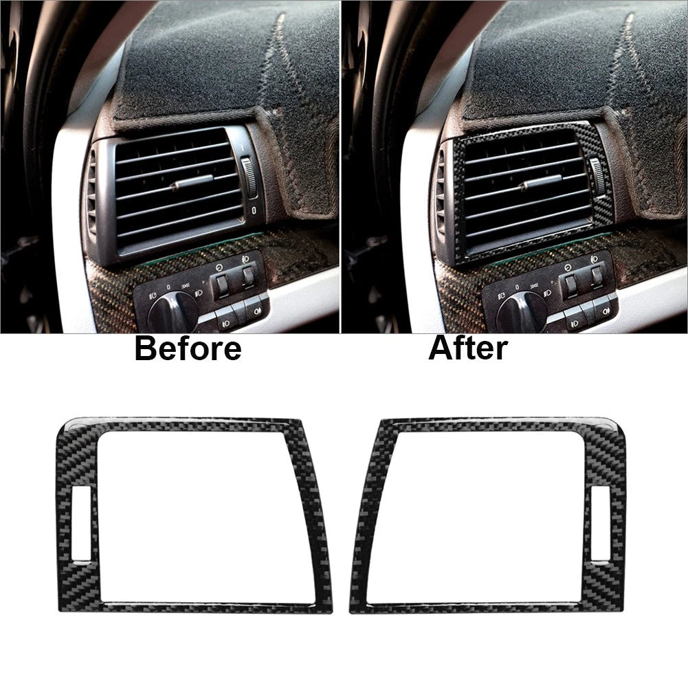 BMW E46 Carbon Fiber Interior Trim Kit, 40pc