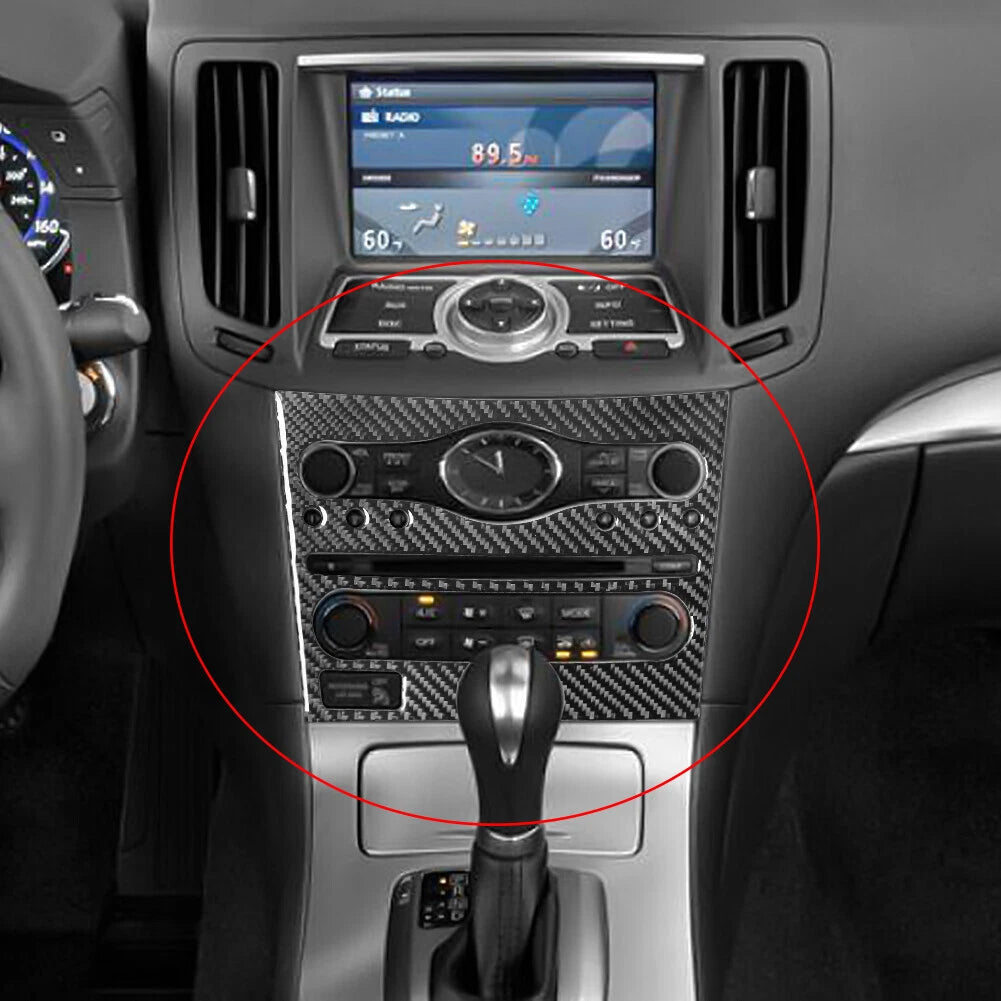 Infiniti G37 Carbon Fiber Interior Trim Kit, 42pc (2010–2013)