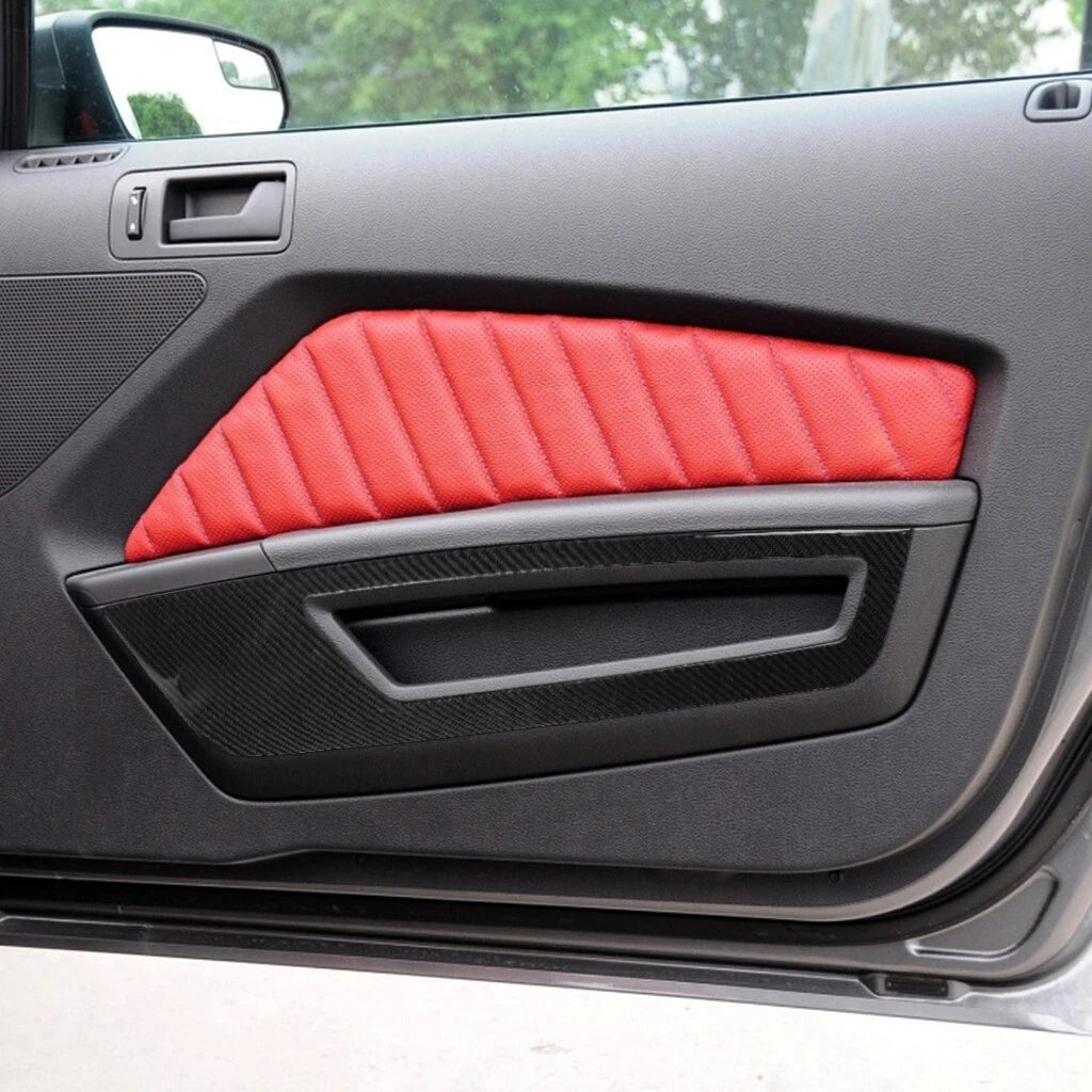 Ford Mustang Carbon Fiber Interior Trim Kit, 34pc (2009–2014)