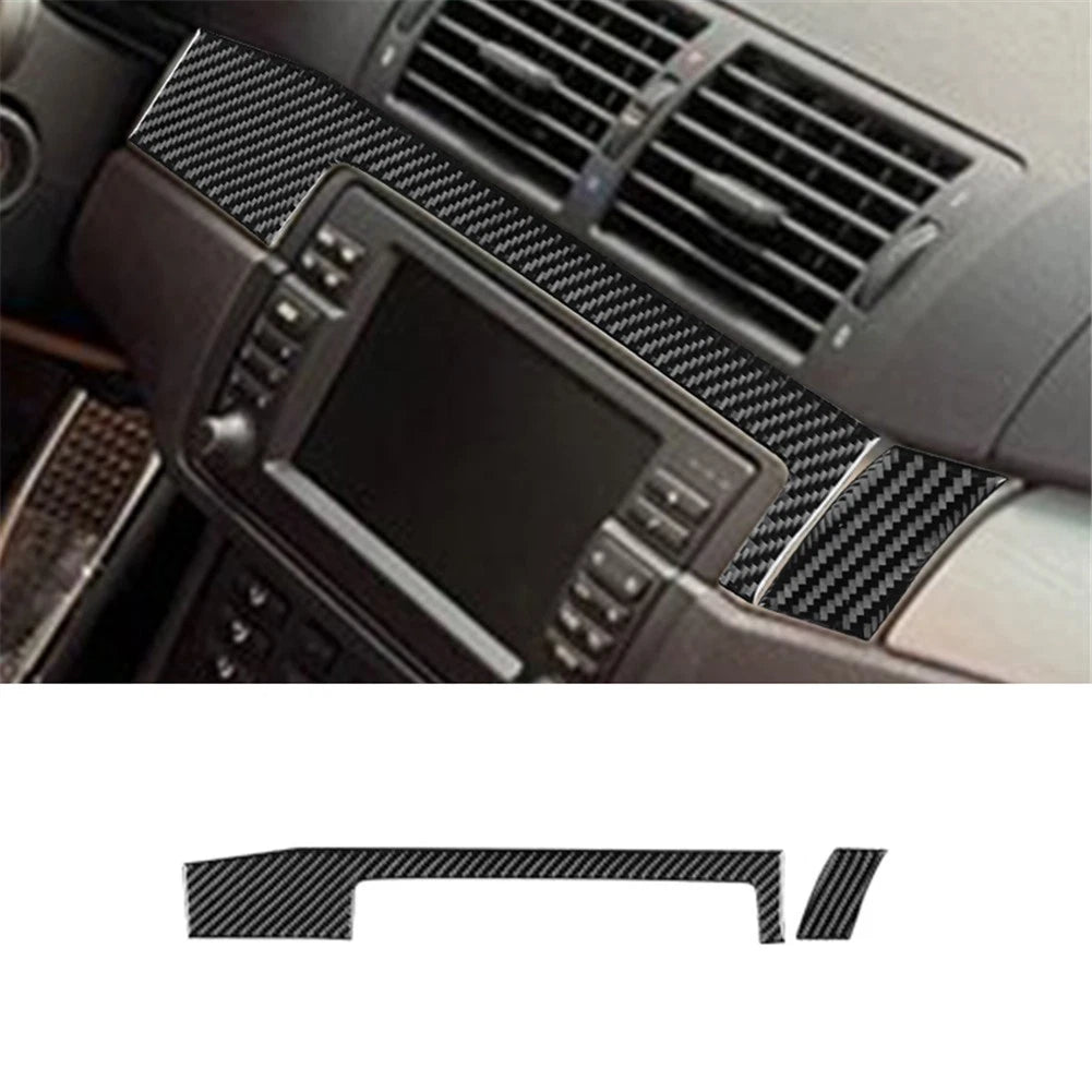 BMW E46 Carbon Fiber Interior Trim Kit, 40pc
