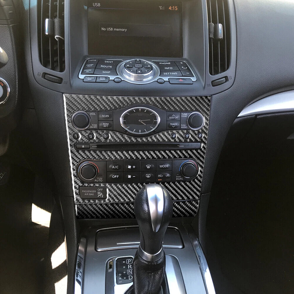 Infiniti G37 Carbon Fiber Interior Trim Kit, 42pc (2010–2013)