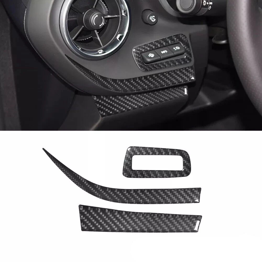Chevrolet Camaro Carbon Fiber Interior Trim Kit, 34pc (2016–2022)