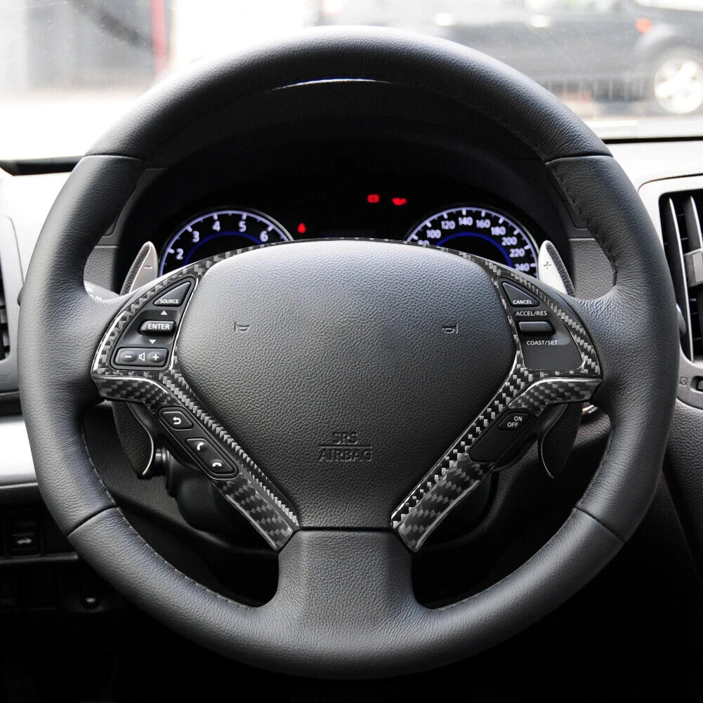 Infiniti G37 Carbon Fiber Interior Trim Kit, 42pc (2010–2013)