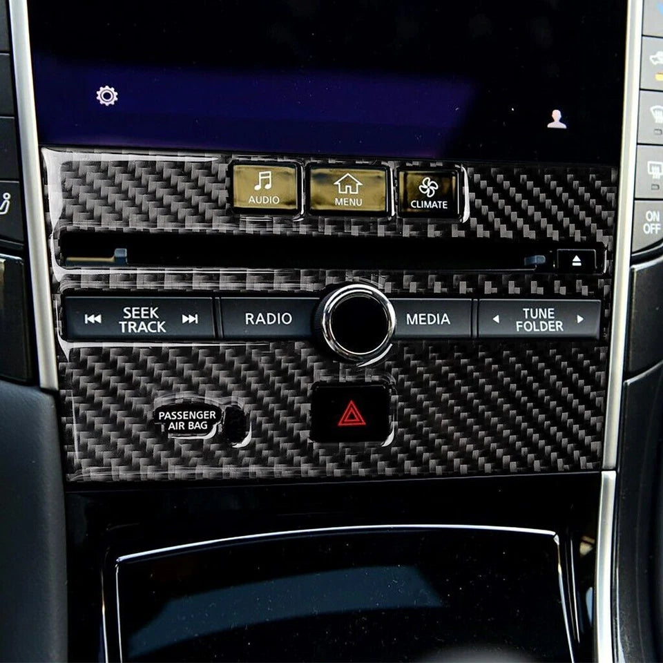 Infiniti Q50/Q60 Carbon Fiber Interior Trim Kit