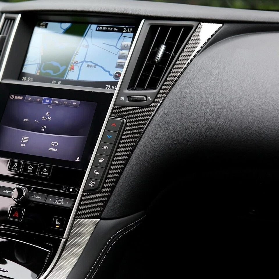 Infiniti Q50/Q60 Carbon Fiber Interior Trim Kit