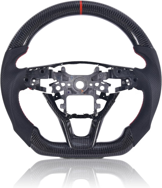 Honda Accord 10th Gen 2018–2022- Carbon Fiber D-Shaped Steering Wheel