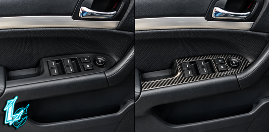 Acura TSX CL9 Carbon Fiber Door Switch Trim (2004–2008)