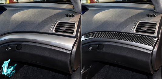 Acura TSX CU2 Carbon Fiber Lower Dash Strip (2009–2014)
