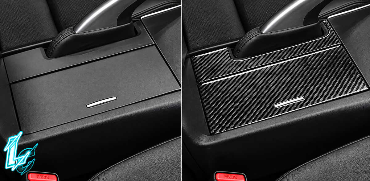 Acura TSX CU2 Carbon Fiber Cupholder Lid Trim (2009–2014)