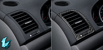 Acura TSX CL9 Carbon Fiber AC Vent Trim (2004–2008)