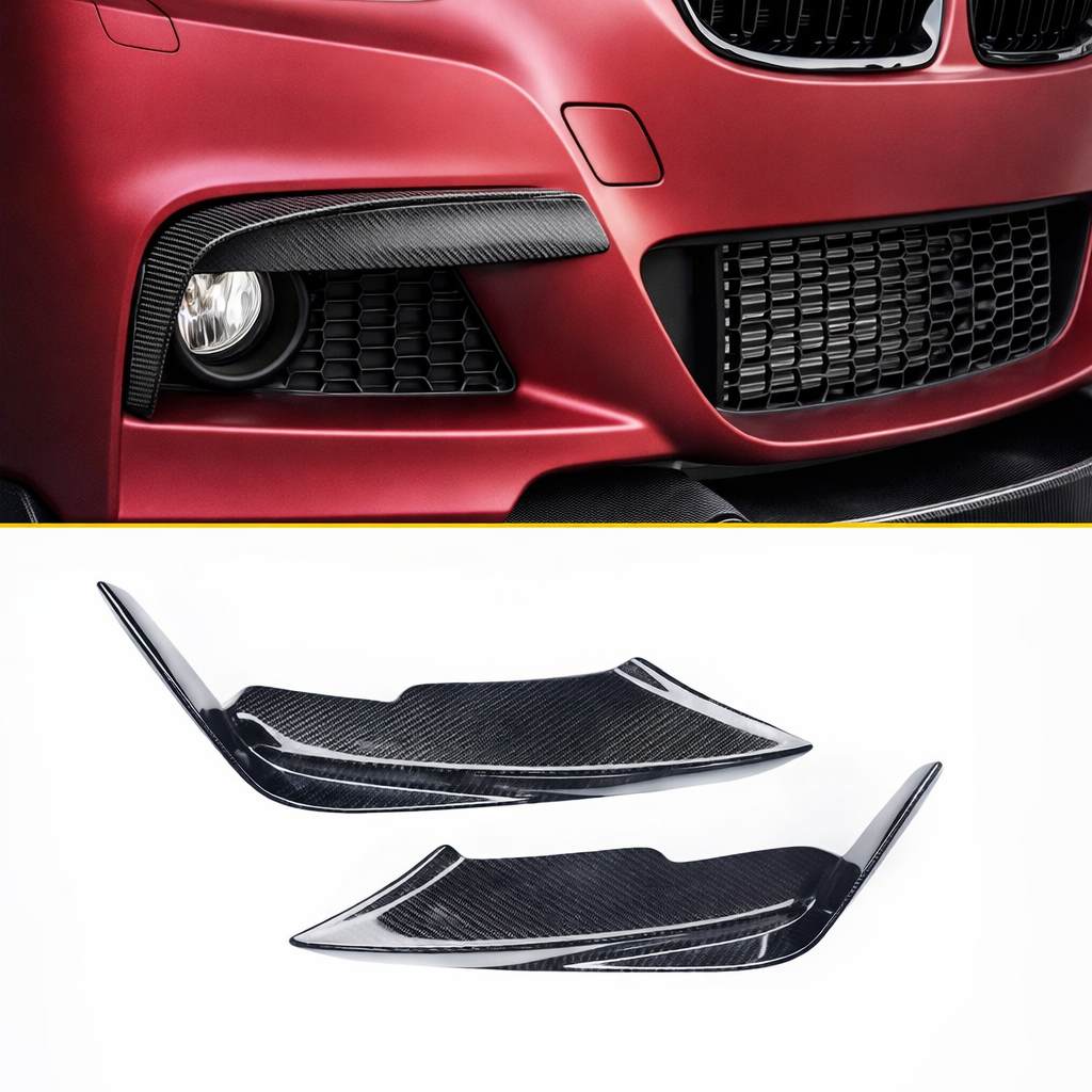 BMW Carbon Front Bumper Apron splitters for Bmw 3 Series (F30/F31)