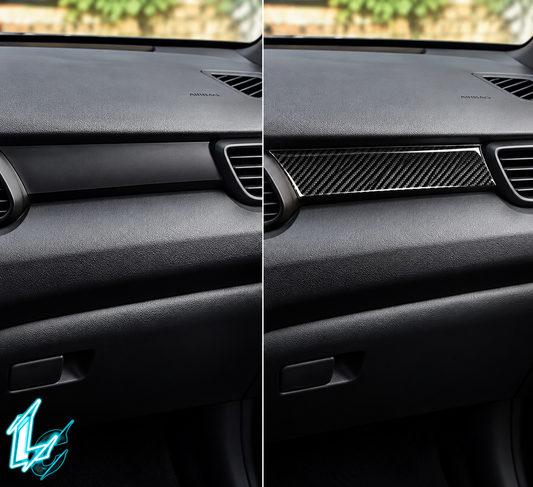 Hyundai Veloster/Veloster N Carbon Fiber Passenger Side Dash Trim (2019–2022)