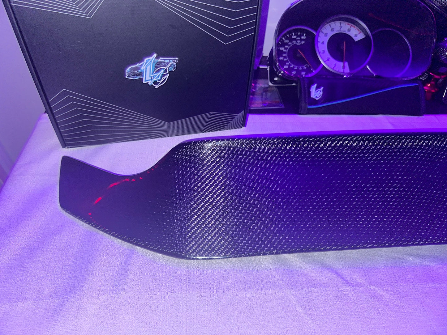 Carbon Fiber Roof Spoiler Wing Visor