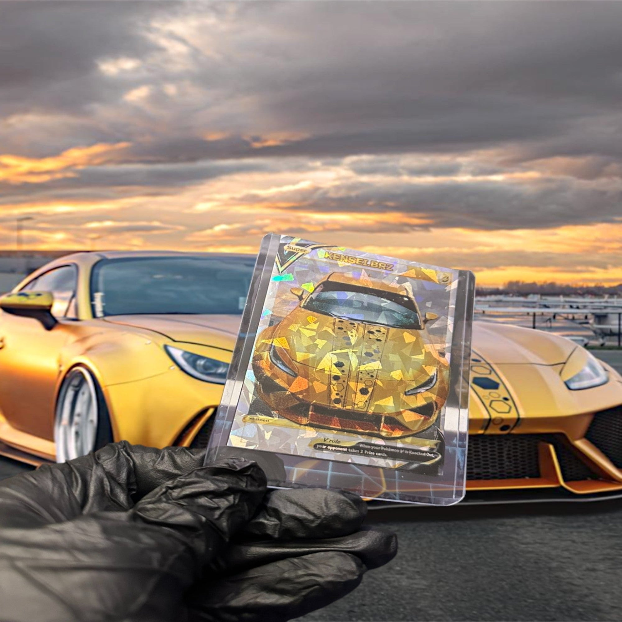 Basic POKECARZ – Custom Carbon Fiber Pokémon-Style Collection Cards ...