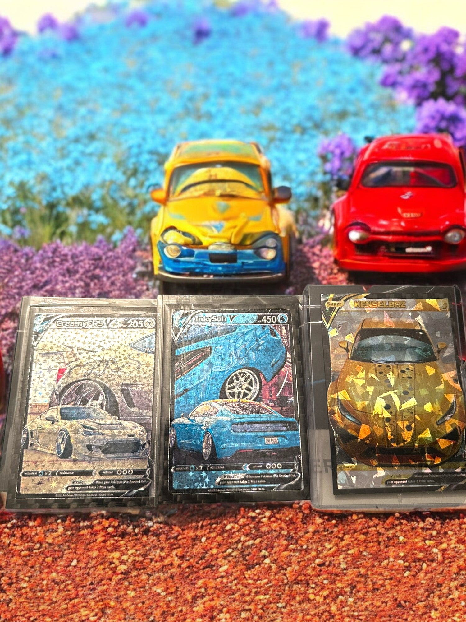 PRO POKECARZ Edited Custom Carbon Fiber Pokmon-Style Collection Car Luminous Carbon PRO POKECARZ Edited Custom Carbon Fiber Pokmon-Style Collection Car Luminous Carbon