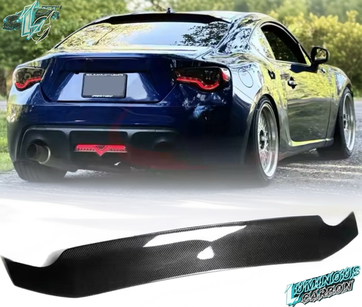 Carbon Fiber Roof Spoiler Wing Visor