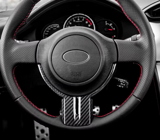 Carbon Fiber Steering Wheel Center Trim Cover for BRZ/86