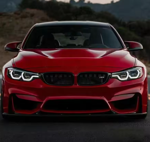 BMW F8X M3 & M4 3D Style Carbon Fiber Front Lip