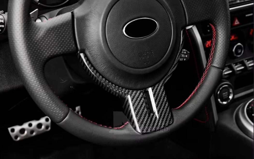 Carbon Fiber Steering Wheel Center Trim Cover for BRZ/86