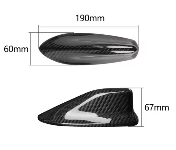 Carbon Fiber Shark Fin Antenna Cover for GT86/ BRZ