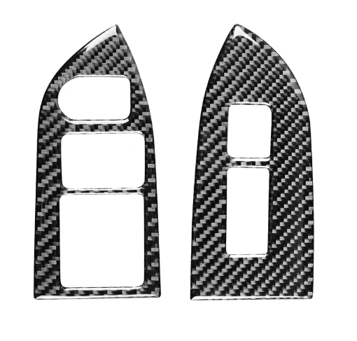 Carbon Fiber Window Control Panel Cover Trim for BRZ/GT86
