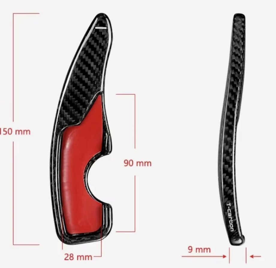 Carbon Fiber Paddle Shifters for Subaru BRZ / GT86 (2017-2021)
