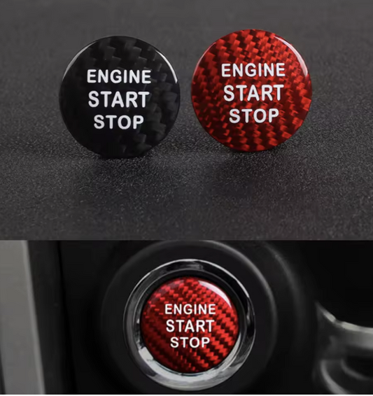 Carbon Fiber Engine Start/Stop Button Cover for Subaru BRZ / Toyota 86