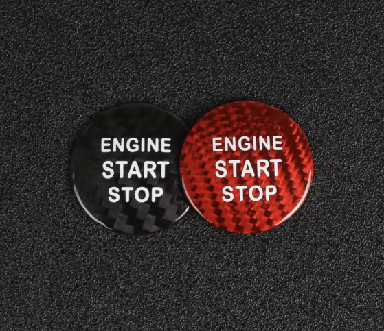 Carbon Fiber Engine Start/Stop Button Cover for Subaru BRZ / Toyota 86