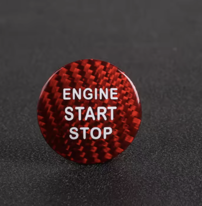 Carbon Fiber Engine Start/Stop Button Cover for Subaru BRZ / Toyota 86