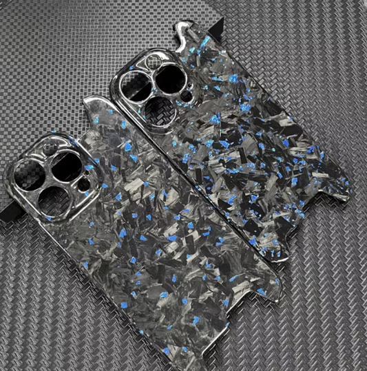 Carbon Fiber Iphone Cases with Flakes