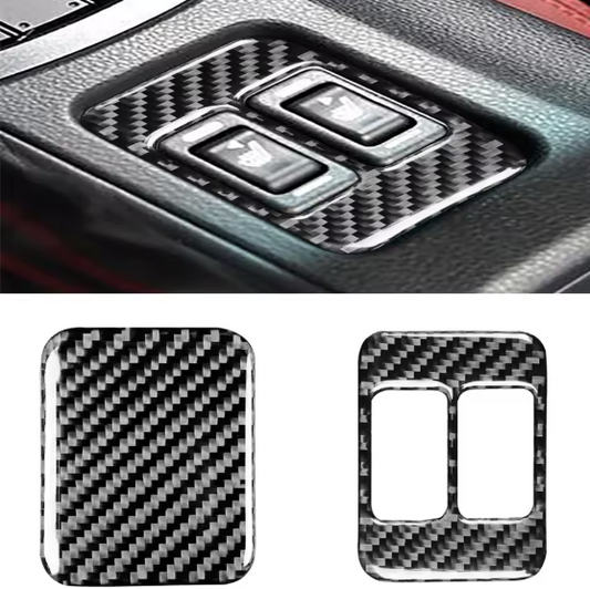 Heated Seat Button Carbon Fiber Sticker - BRZ / GT86