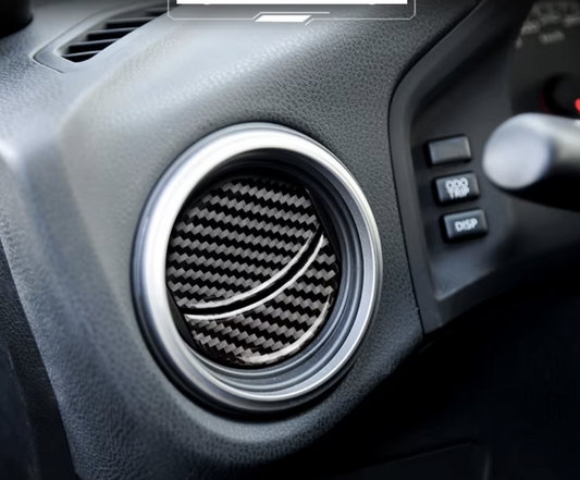 Carbon Fiber AC Vent Overlay Trim – Subaru BRZ / Toyota 86