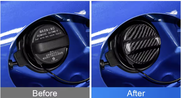 Carbon Fiber gas Cap Cover - BRZ/Gt86/ Gr86 / WRX / STI