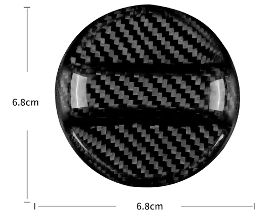 Carbon Fiber gas Cap Cover - BRZ/Gt86/ Gr86 / WRX / STI