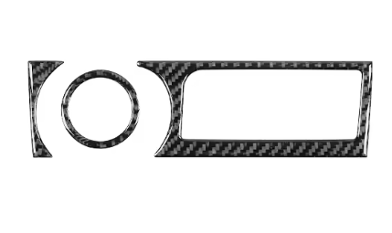 Carbon Fiber Central Control Panel Trim – Subaru BRZ / Toyota 86