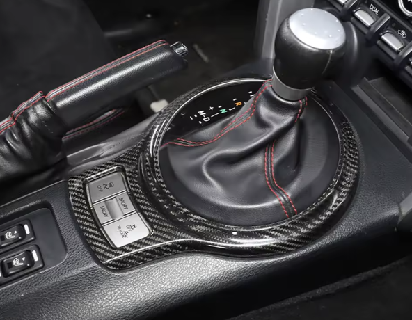 Carbon Fiber Center Console Trim Cover- Subaru BRZ / Toyota 86
