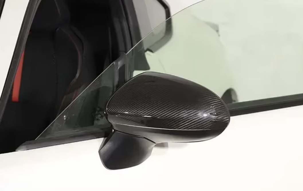 Carbon Fiber Side Door Mirror Cover Trim – Toyota GR86 / Subaru BRZ