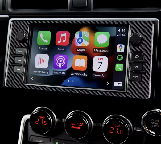 Carbon Fiber Navigation Panel Overlay- BRZ /GR86
