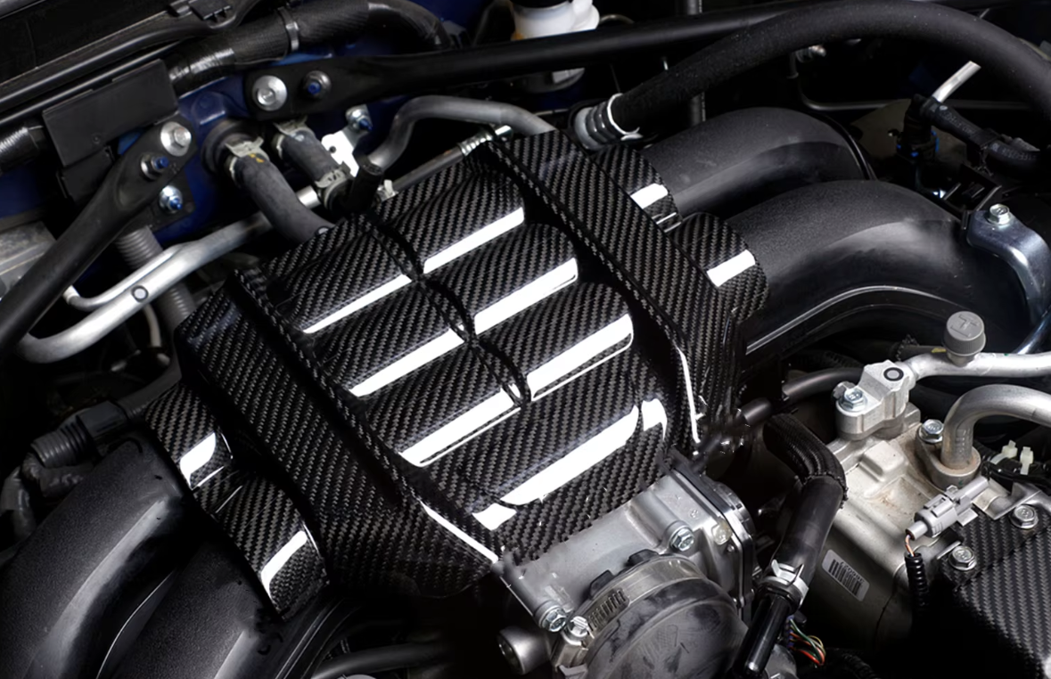 Carbon Fiber Engine Upper Cover - BRZ/ GR86