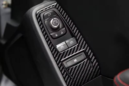 Carbon Fiber Door Window Button Panel Overlay- BRZ /GR86