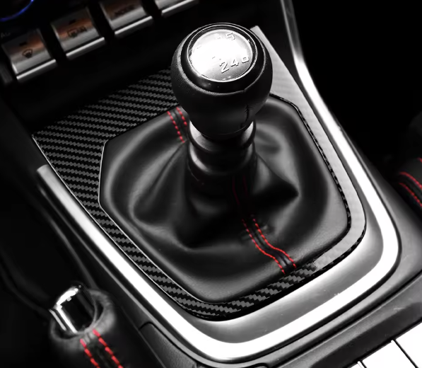 Carbon Fiber Gear Panel Cover-  BRZ /GR86
