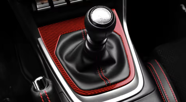 Carbon Fiber Gear Panel Cover-  BRZ /GR86