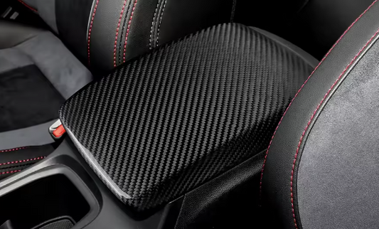 Carbon Fiber Rear Armrest Box Cover – Subaru WRX/WRX STI