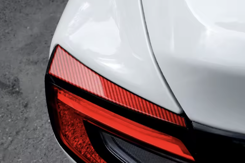 Carbon Fiber Rear Tail Light Eyebrow Trim Overlay for Subaru WRX /STI (2022+)