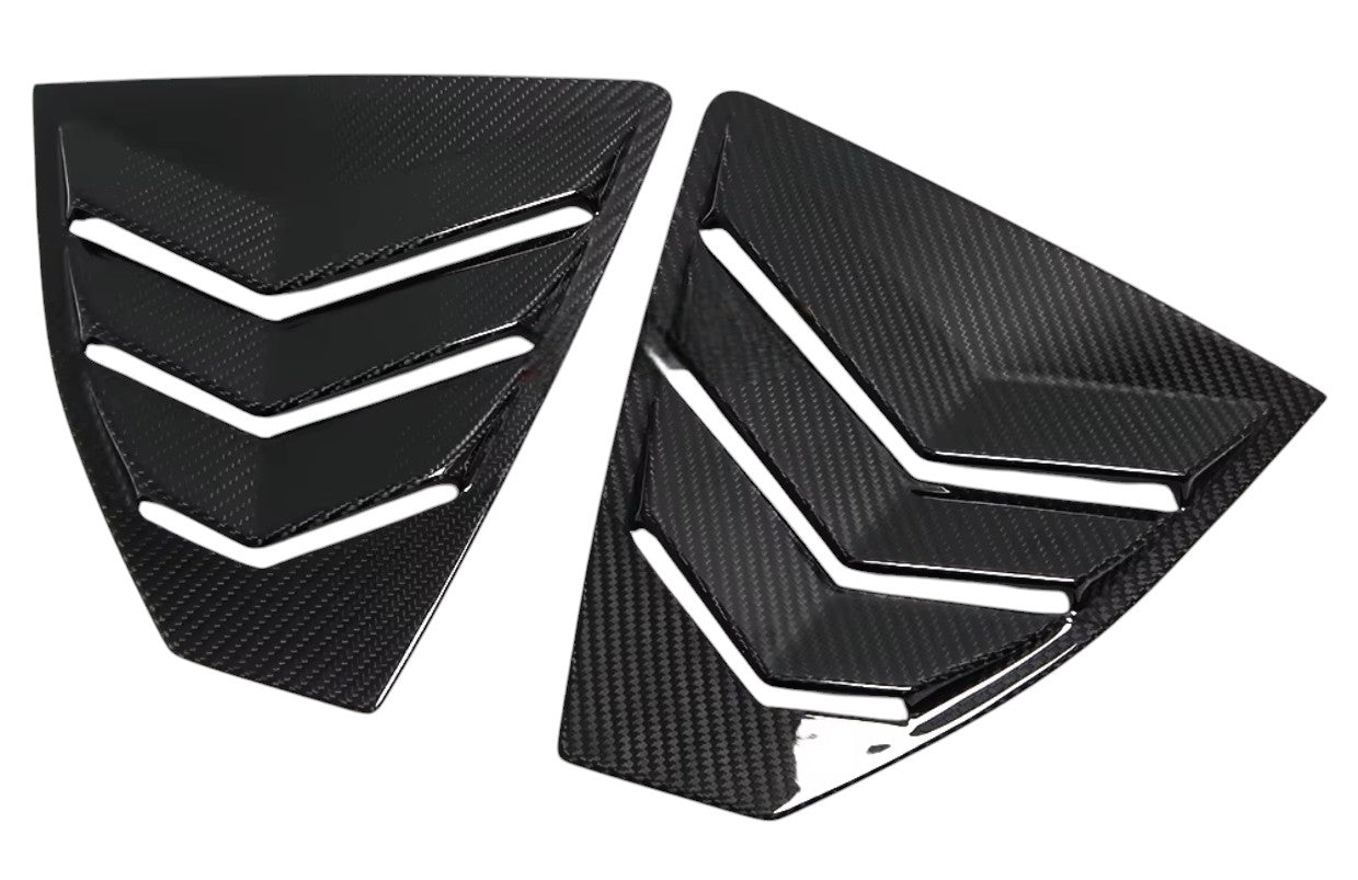 Carbon Fiber Side Window Louvers- Subaru WRX/STI (2022+)