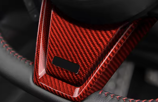 Carbon Fiber Steering Wheel Button Frame Trim – Subaru WRX/STI (2022+)