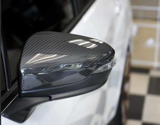 Carbon Fiber Side Mirror Caps – Subaru WRX STI (VA/VB)