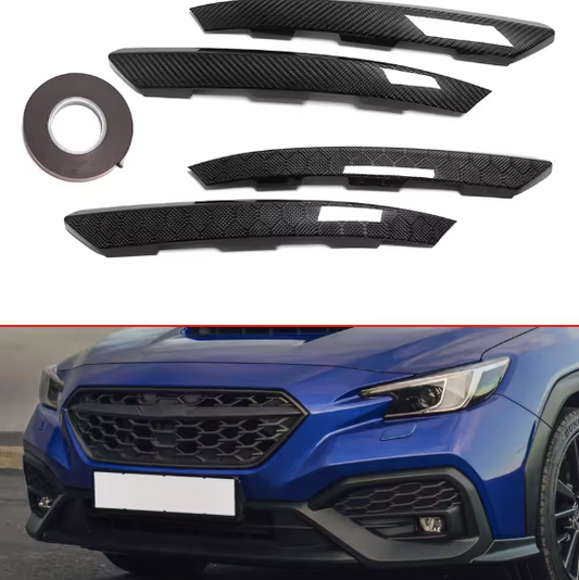 Carbon Fiber Front Bumper Grille Trim -Subaru WRX S4 STI(2022-2024)