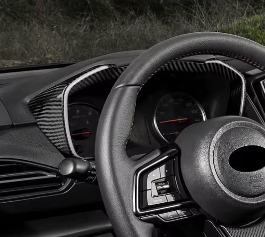 Carbon Fiber Instrument Cluster Cover Frame for Subaru WRX/STI (2022+)