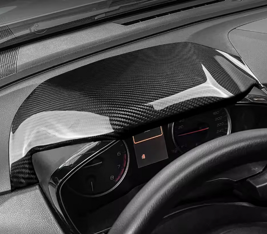 Carbon Fiber Instrument Cluster Dash Cover for Subaru WRX (2022+)